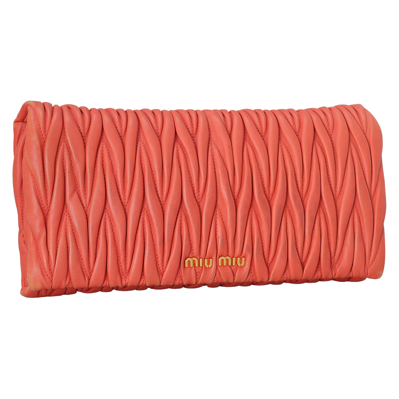 MIU MIU(USED)미우미우 RP345M 마틀라세 클러치 숄더백